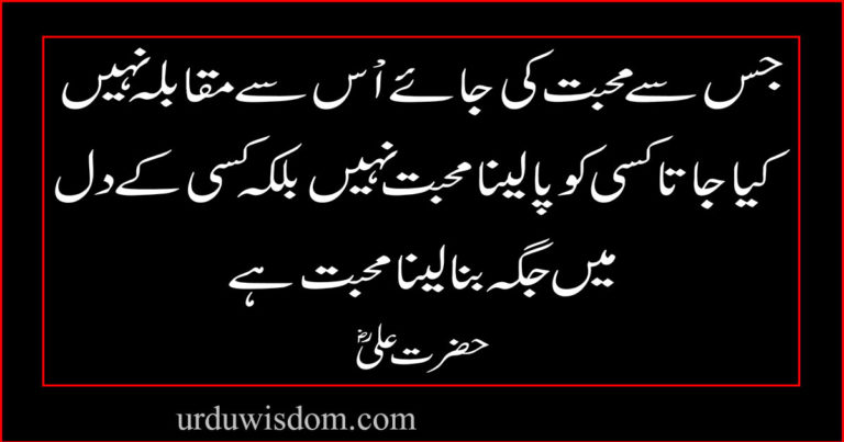 hazrat ali quotes