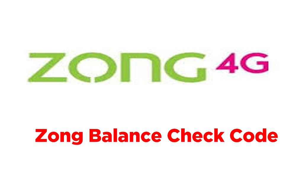 zong balance check