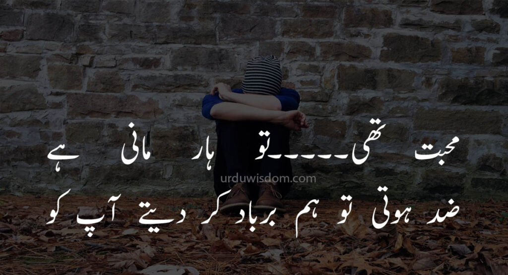 Poetry in Urdu