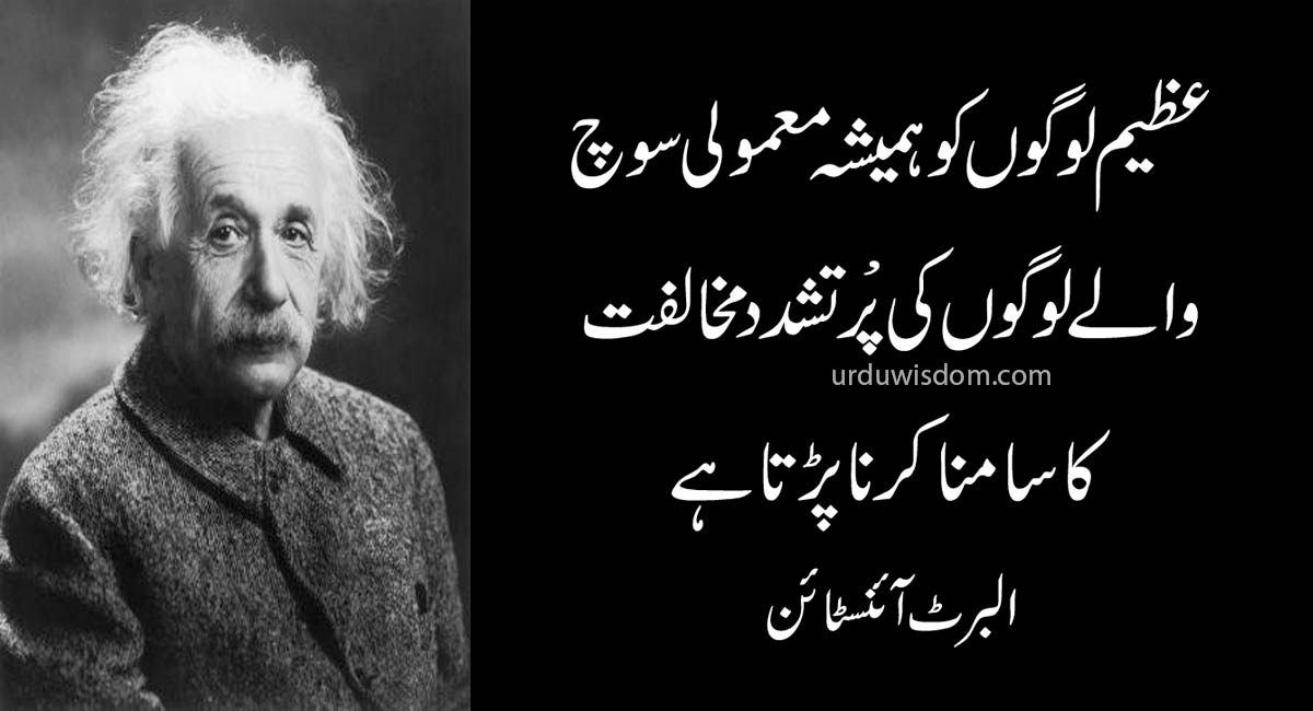 Top 20 Albert Einstein Quotes In Urdu 7