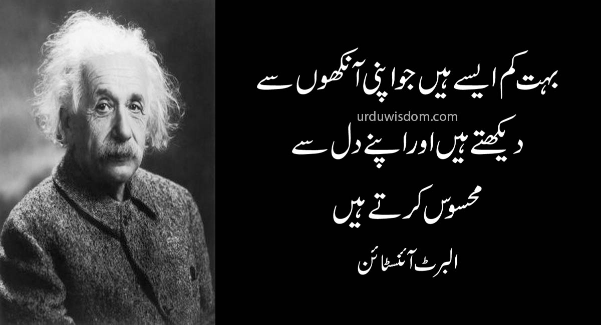 Top 20 Albert Einstein Quotes In Urdu 11