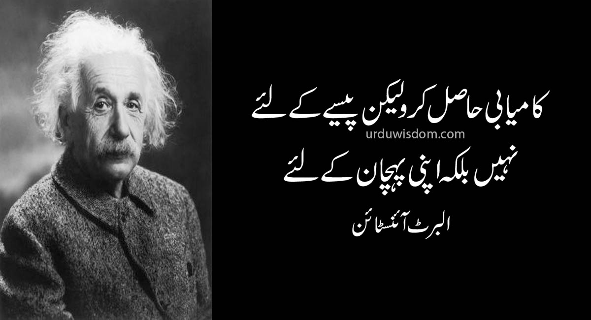 Top 20 Albert Einstein Quotes In Urdu 12