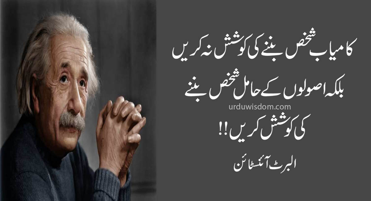Top 20 Albert Einstein Quotes In Urdu 4