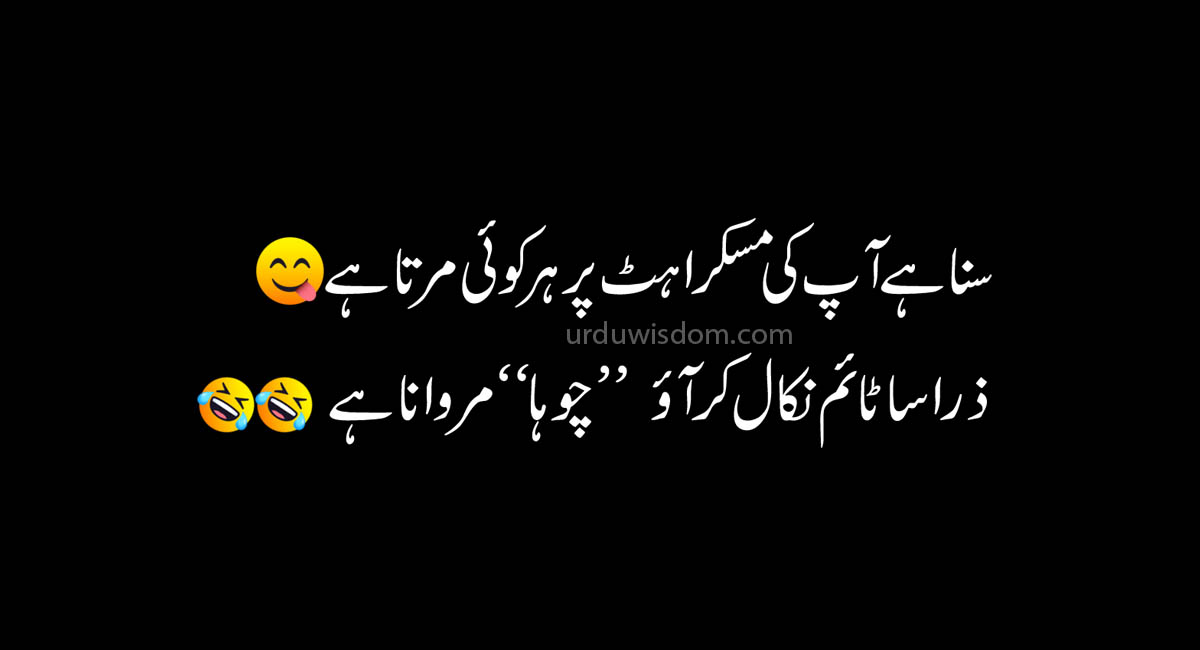 funny jokes to text your friends in urdu