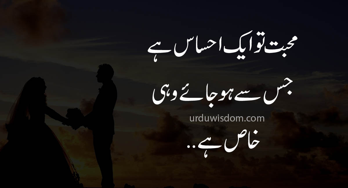 beautiful quotes on love in urdu