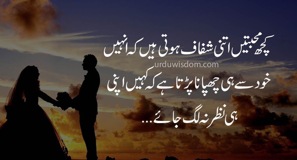 Quotes about love in Urdu