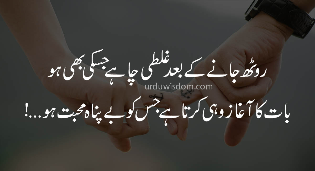 nice pictures of love quotes in urdu